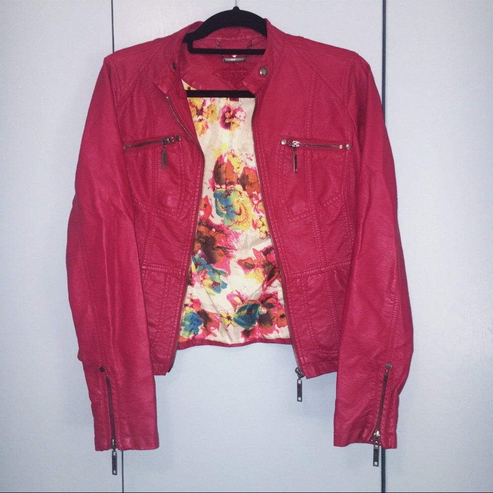 Red Leather Jacket